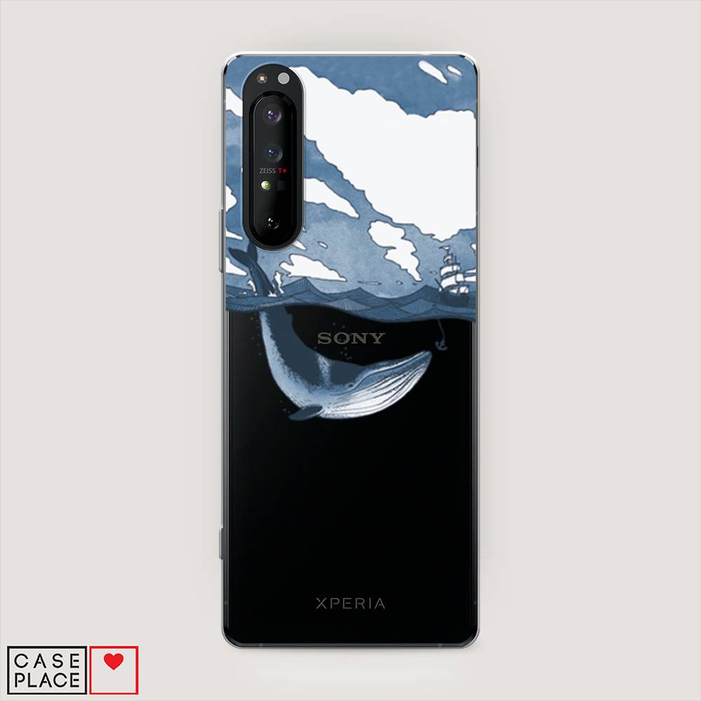 

Чехол на Sony Xperia 1 II "Большой кит", Синий, 54550-1