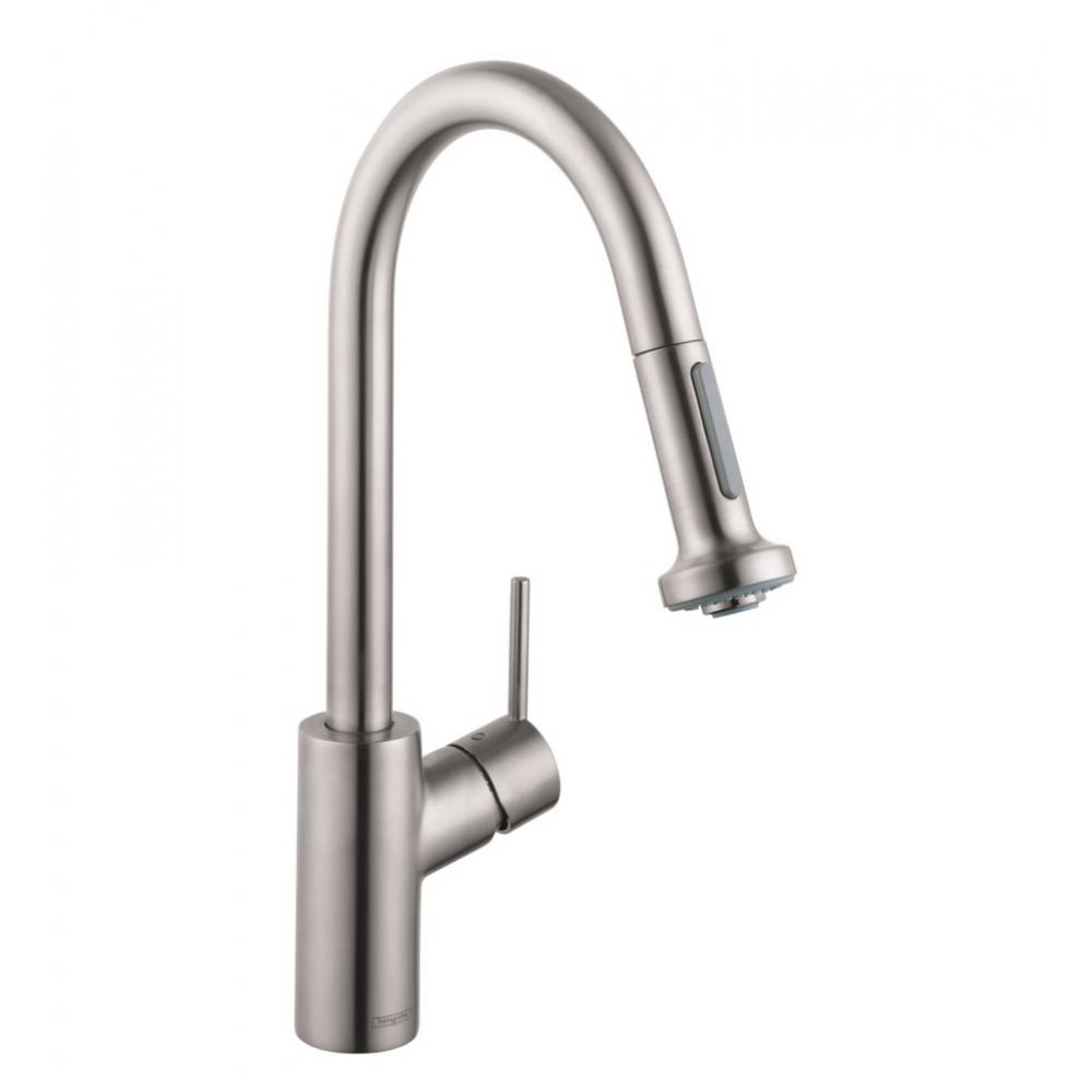 фото Смеситель для кухни hansgrohe talis m52 серый 73863800