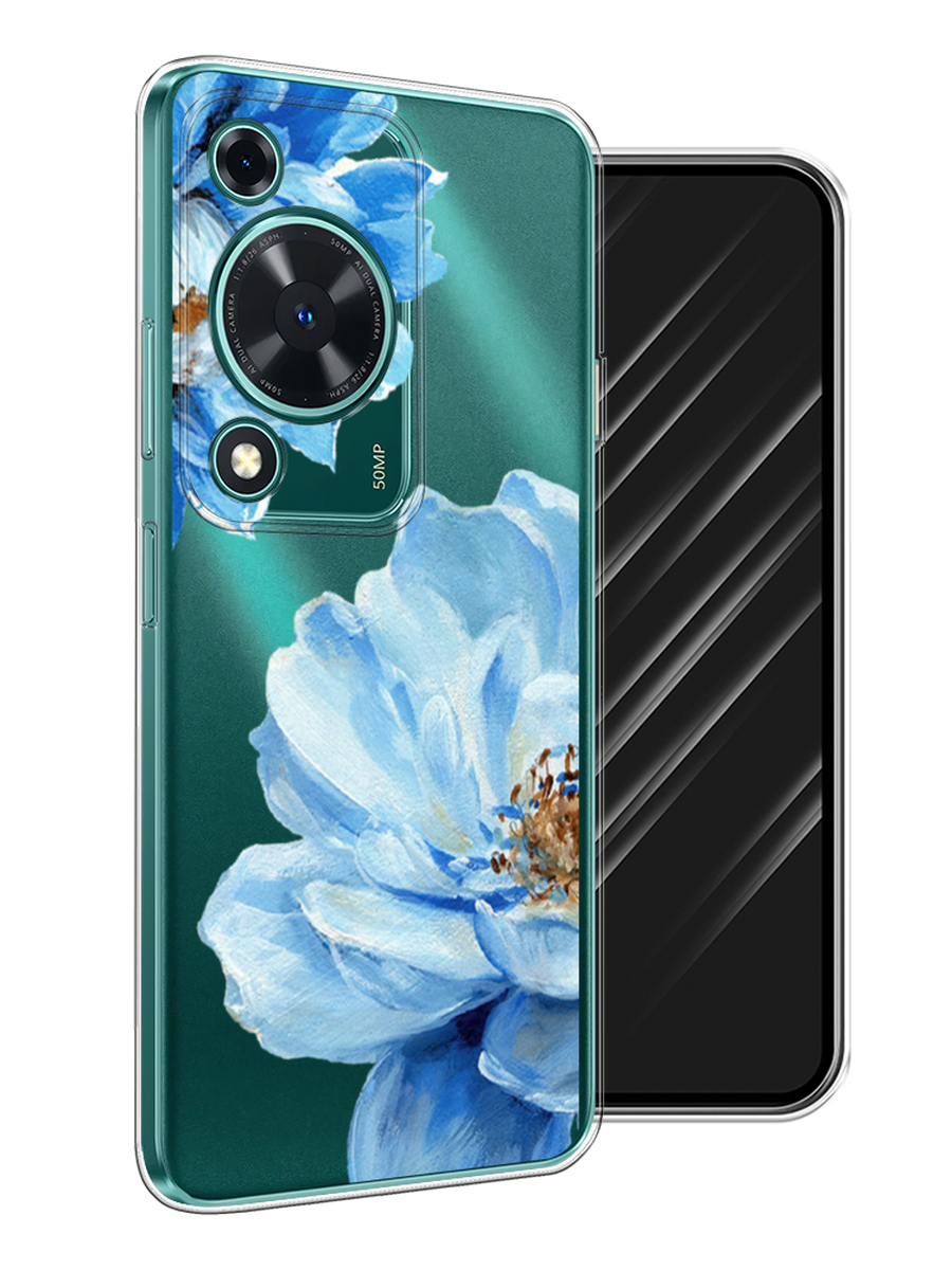 

Чехол Awog на Huawei Nova Y72 "Голубые клематисы", Голубой, 6123650-1