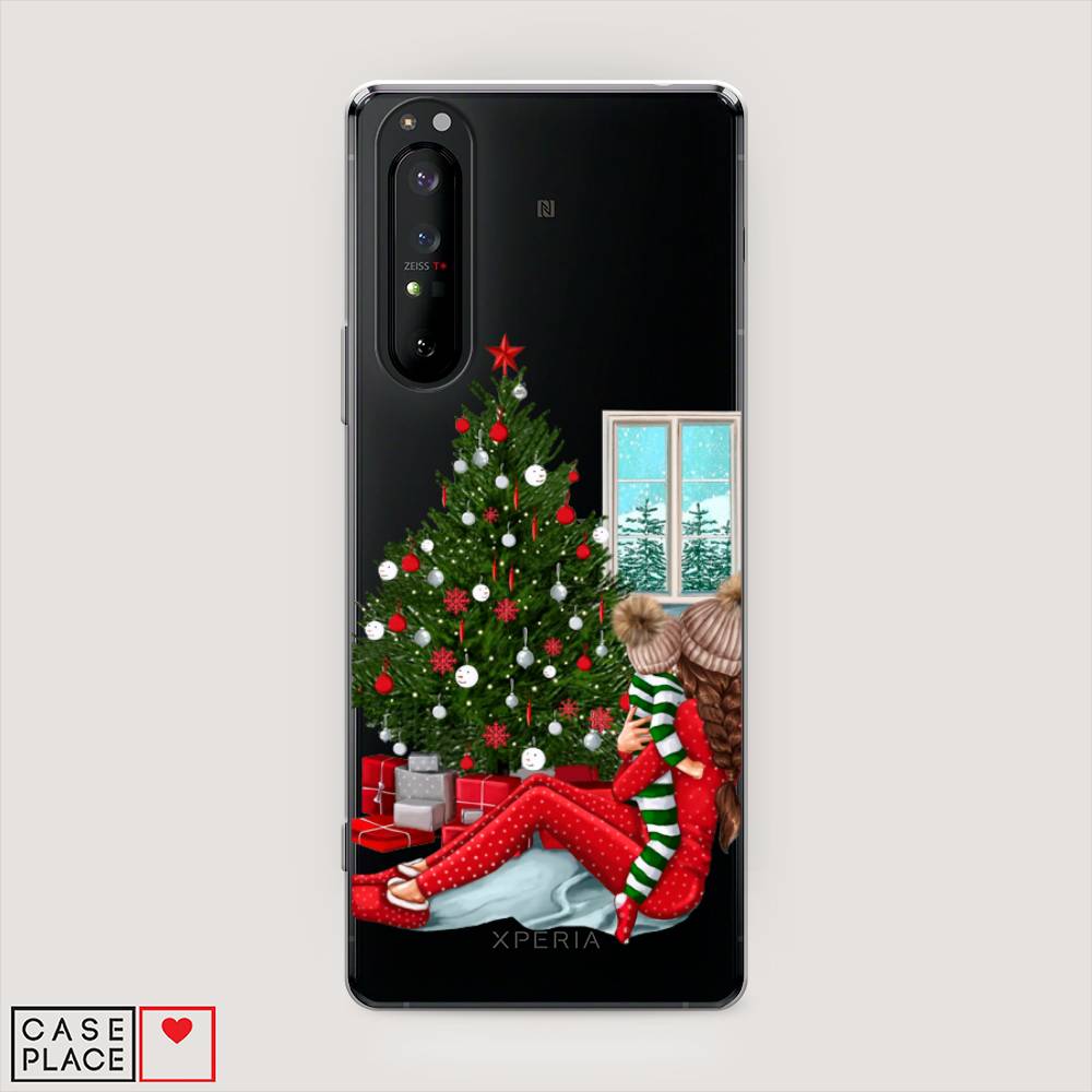 

Чехол на Sony Xperia 1 II "Новый год с мамой", Красный;зеленый;голубой, 54550-6