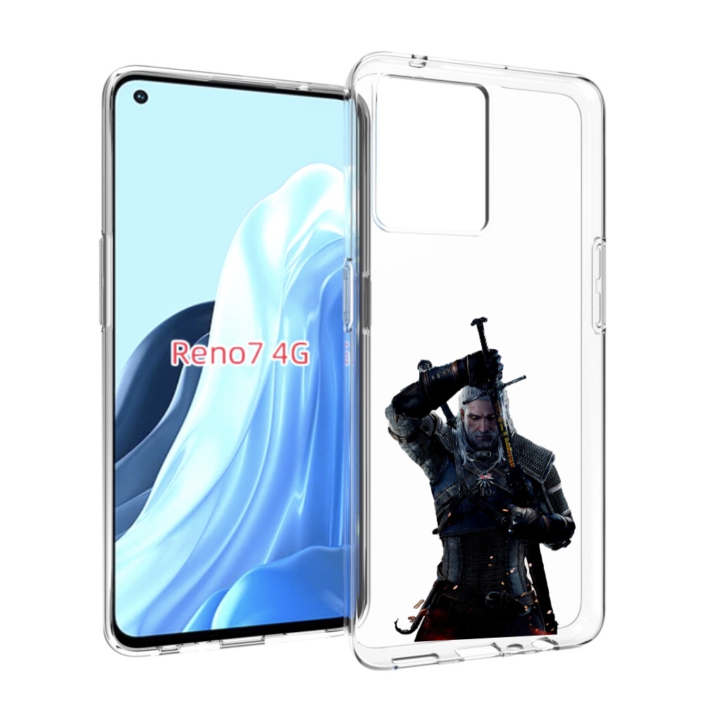 

Чехол MyPads The-Witcher-3-Ведьмак для OPPO RENO 7 4G, Прозрачный, Tocco