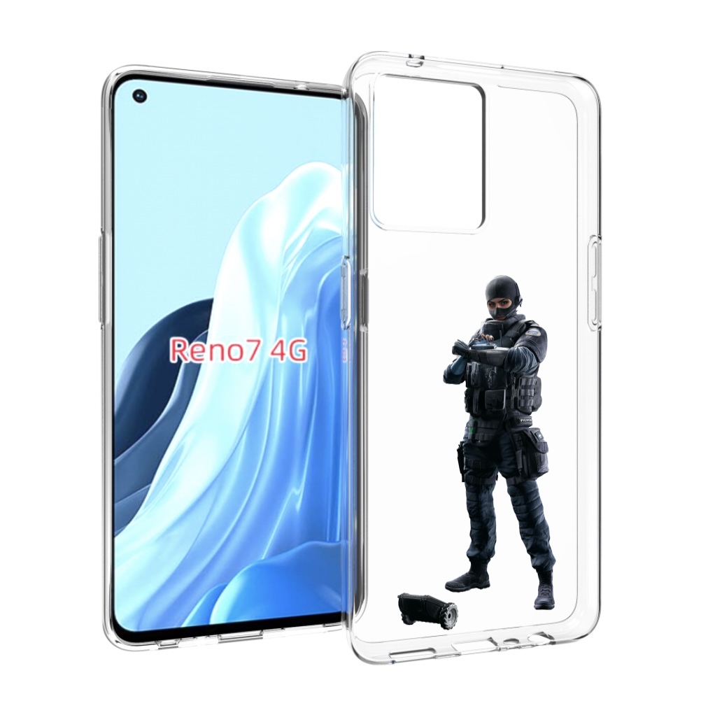 

Чехол MyPads Tom-Clancy's-Rainbow-Six-1 для OPPO RENO 7 4G, Прозрачный, Tocco