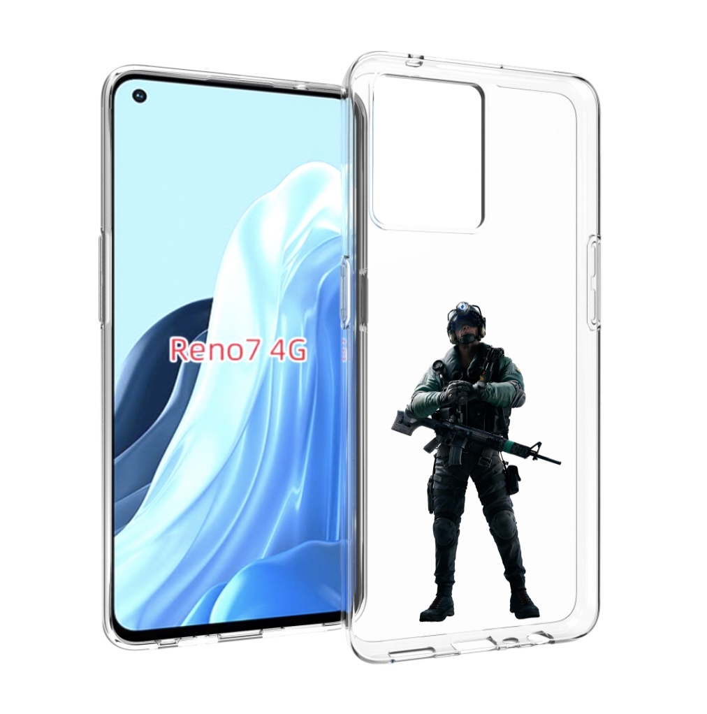 

Чехол MyPads Tom-Clancy's-Rainbow-Six-2 для OPPO RENO 7 4G, Прозрачный, Tocco