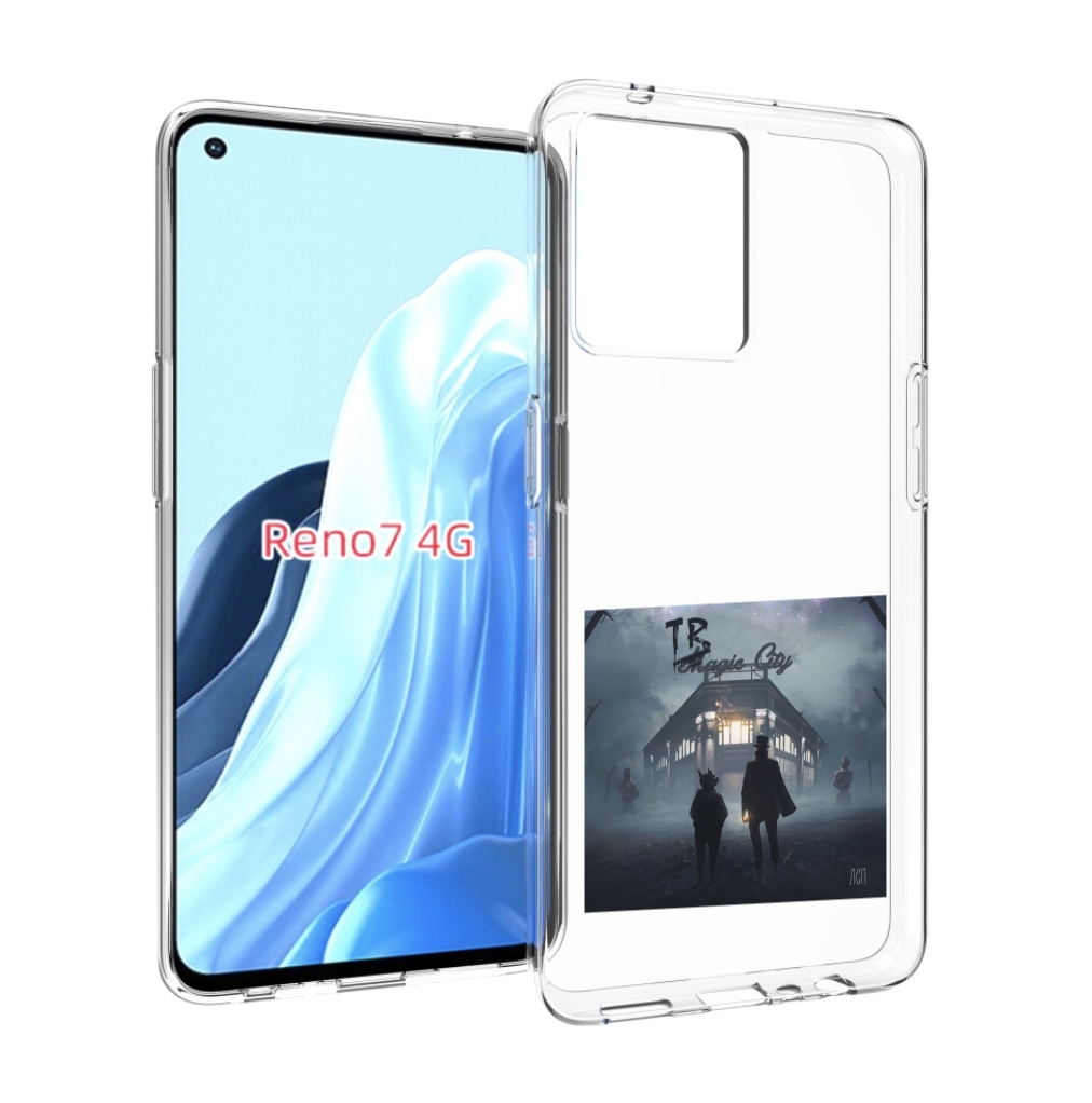 

Чехол MyPads Tragic City ЛСП для OPPO RENO 7 4G, Прозрачный, Tocco