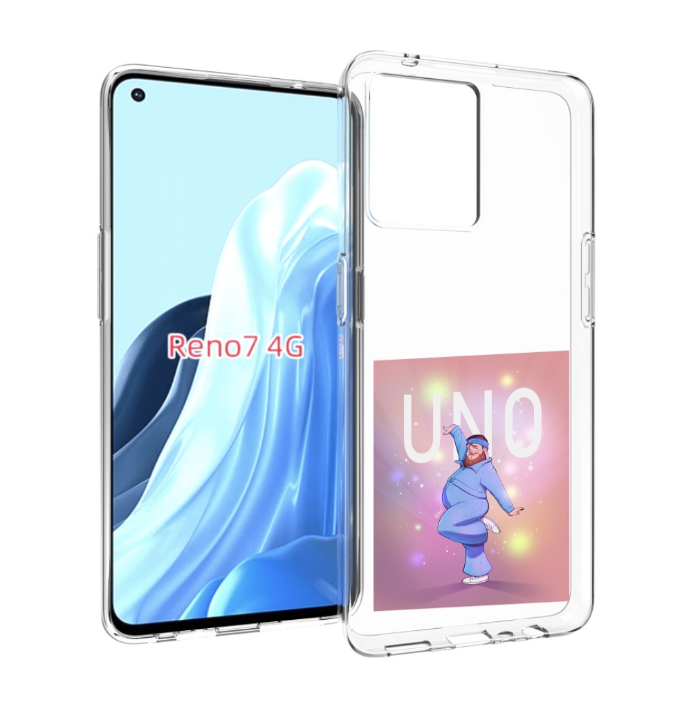 

Чехол MyPads UNO-танцор для OPPO RENO 7 4G, Прозрачный, Tocco