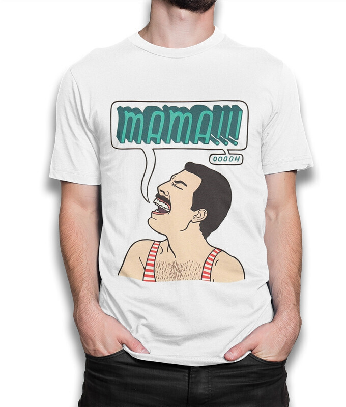 

Футболка мужская Dream Shirts Фредди Меркьюри Queen 1000287-2 белая XL, Белый, Фредди Меркьюри Queen 1000287-2