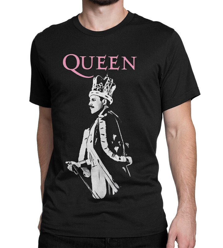 

Футболка мужская Dream Shirts Фредди Меркьюри Queen 1000259-2 черная L, Черный, Фредди Меркьюри Queen 1000259-2