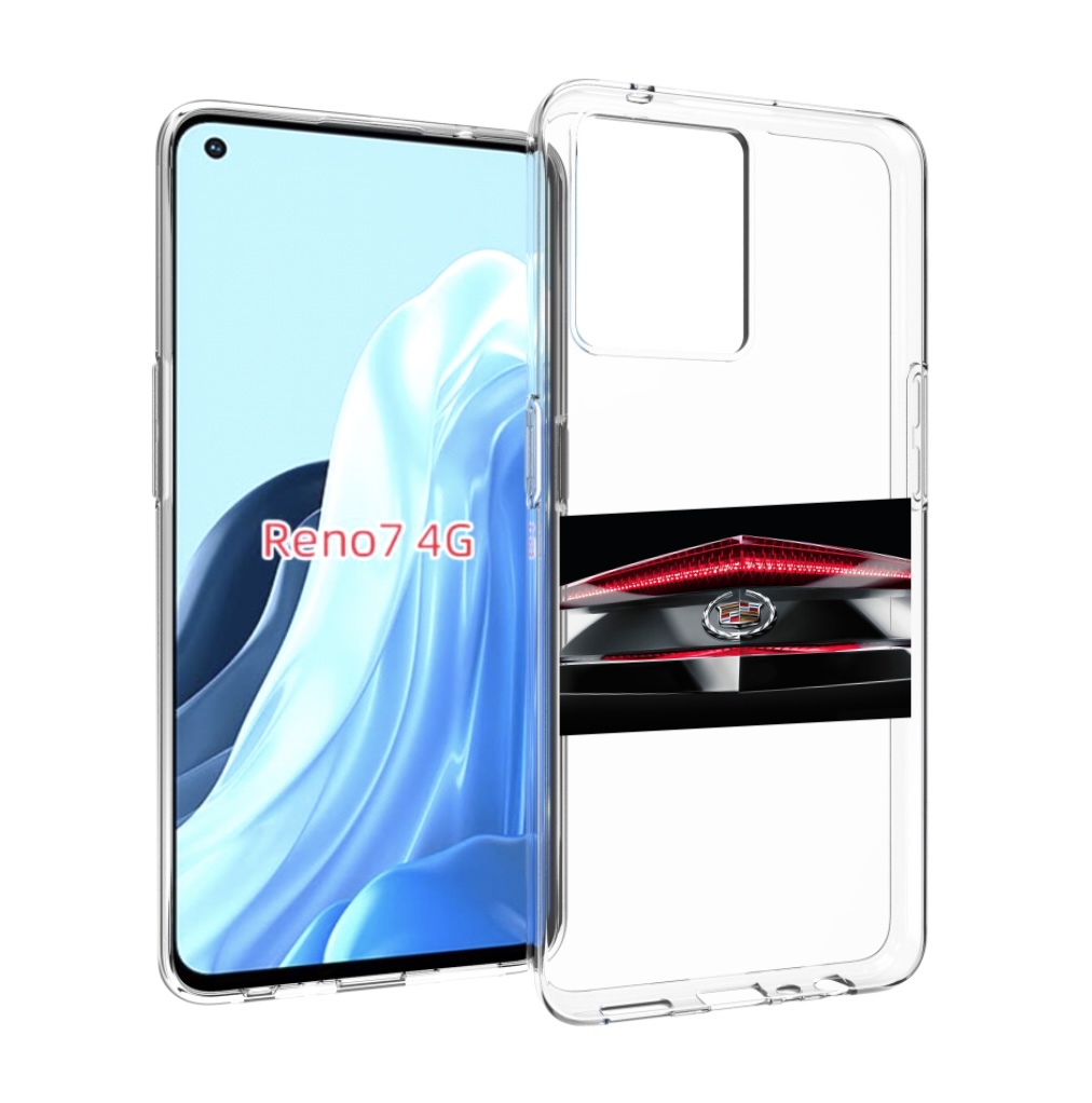 

Чехол MyPads cadillac 3 мужской для OPPO RENO 7 4G, Прозрачный, Tocco