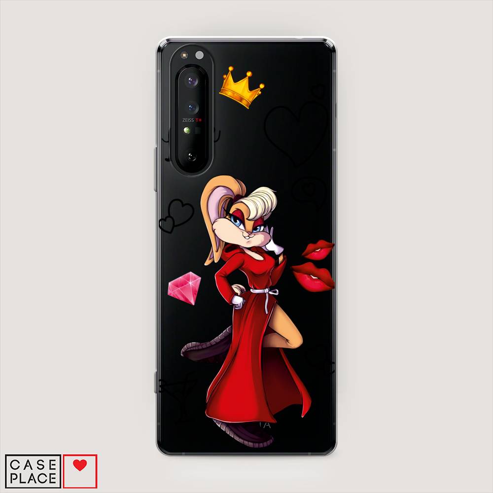 

Чехол на Sony Xperia 1 II "Rich Lola Bunny", Красный;бежевый;оранжевый, 54550-6