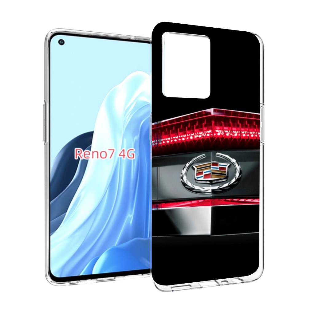 

Чехол MyPads cadillac-кадилак-1 мусжкой для OPPO RENO 7 4G, Прозрачный, Tocco