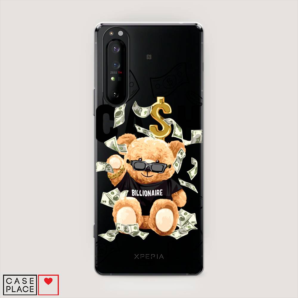 

Чехол на Sony Xperia 1 II "Big cash", Черный;серый;бежевый, 54550-6