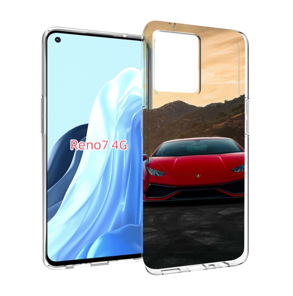 

Чехол MyPads lamborghini ламборгини 1 мужской для OPPO RENO 7 4G, Прозрачный, Tocco