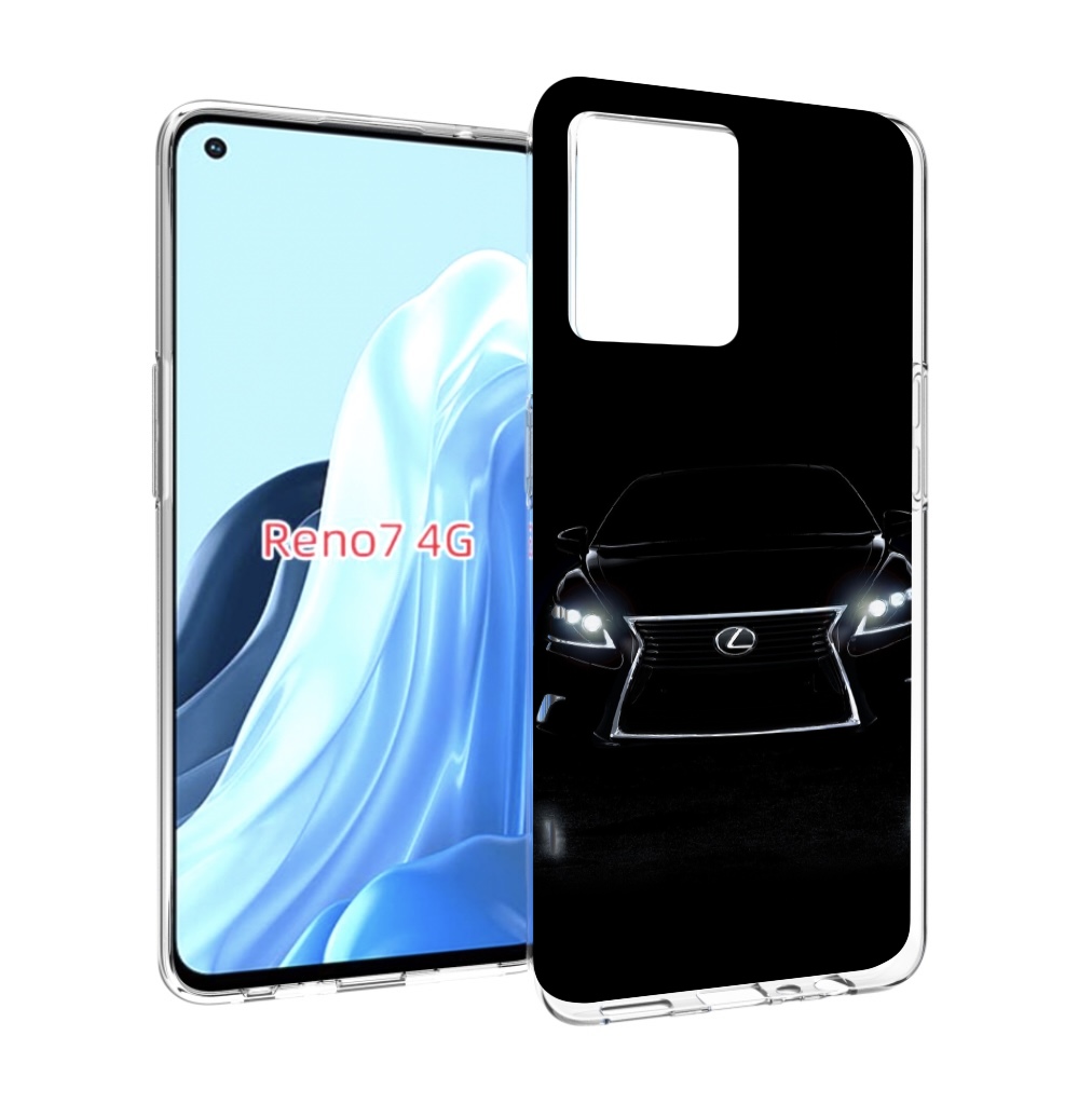 

Чехол MyPads lexus лексус 1 мужской для OPPO RENO 7 4G, Прозрачный, Tocco
