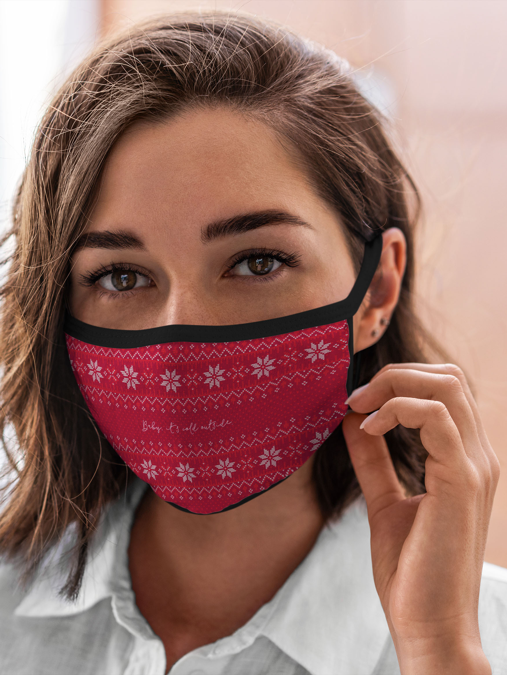 

Многоразовая маска унисекс Burnettie Новый Год Мне Холодно, Разноцветный, Новый Год Мне Холодно