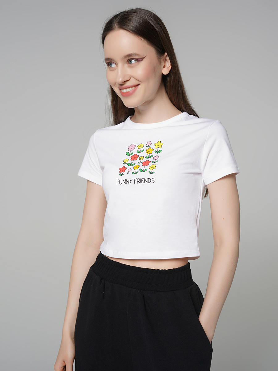 

Футболка женская ТВОЕ 88913 белая XL, 88913