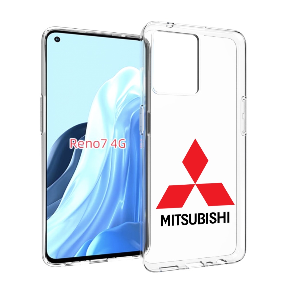 

Чехол MyPads mitsubishi-3 для OPPO RENO 7 4G, Прозрачный, Tocco