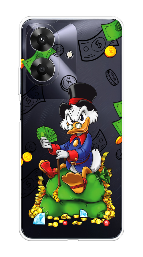 

Чехол на Realme Note 60 "Scrooge Richness", Черный;синий;зеленый, 2518550-1