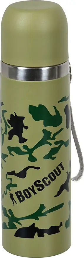 

Термос c металлической колбой Boyscout 0.5 л, Зеленый, 61070
