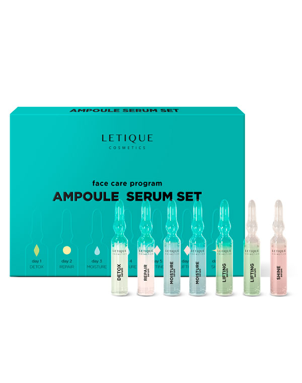 Набор сывороток для лица Letique Cosmetics AMPOULE SERUM SET 07х2 мл