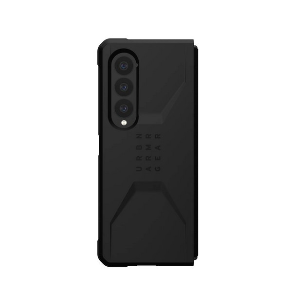 фото Чехол uag civilian для samsung galaxy z fold 4, черный (black) (214008114040)