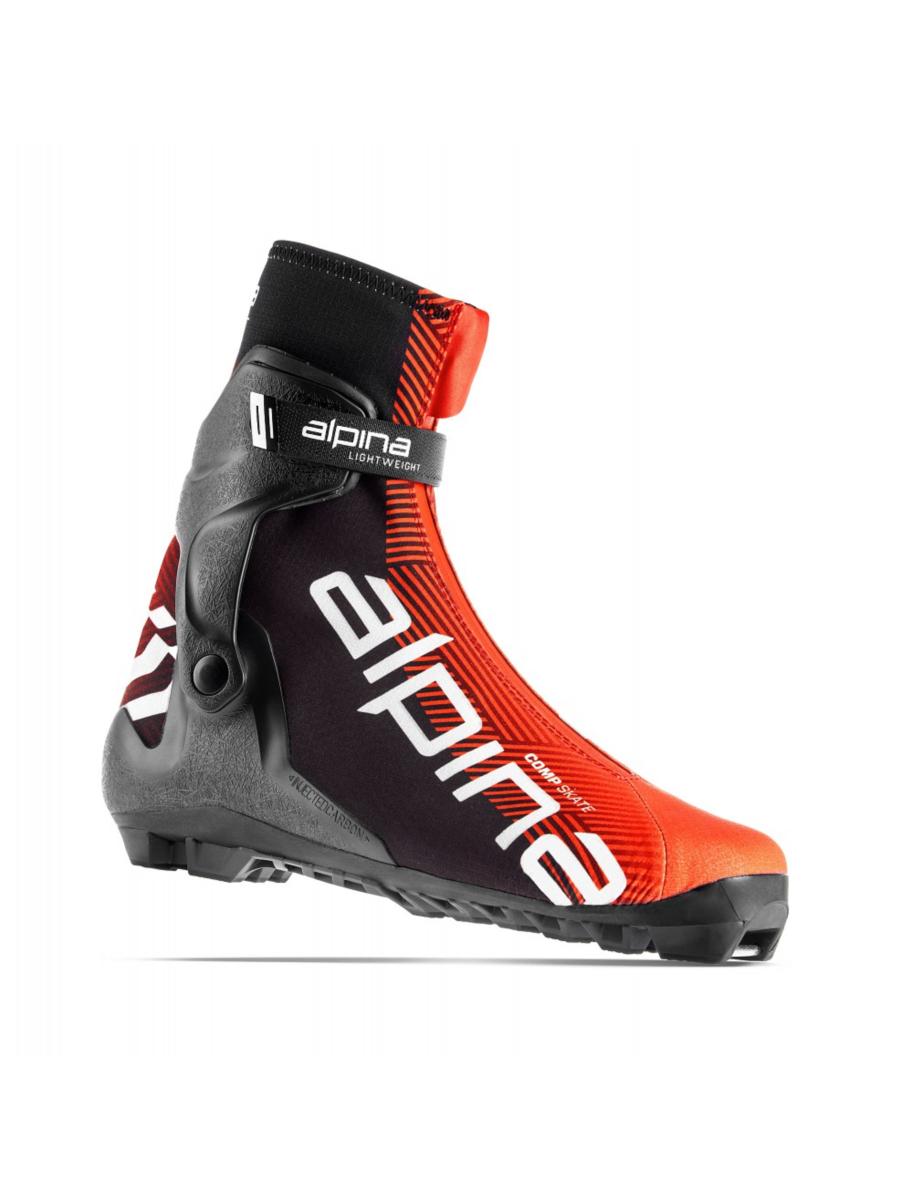 

Лыжные Ботинки Alpina Comp Sk Red/White/Black (Eur:43), Красный;черный;белый, Comp Sk