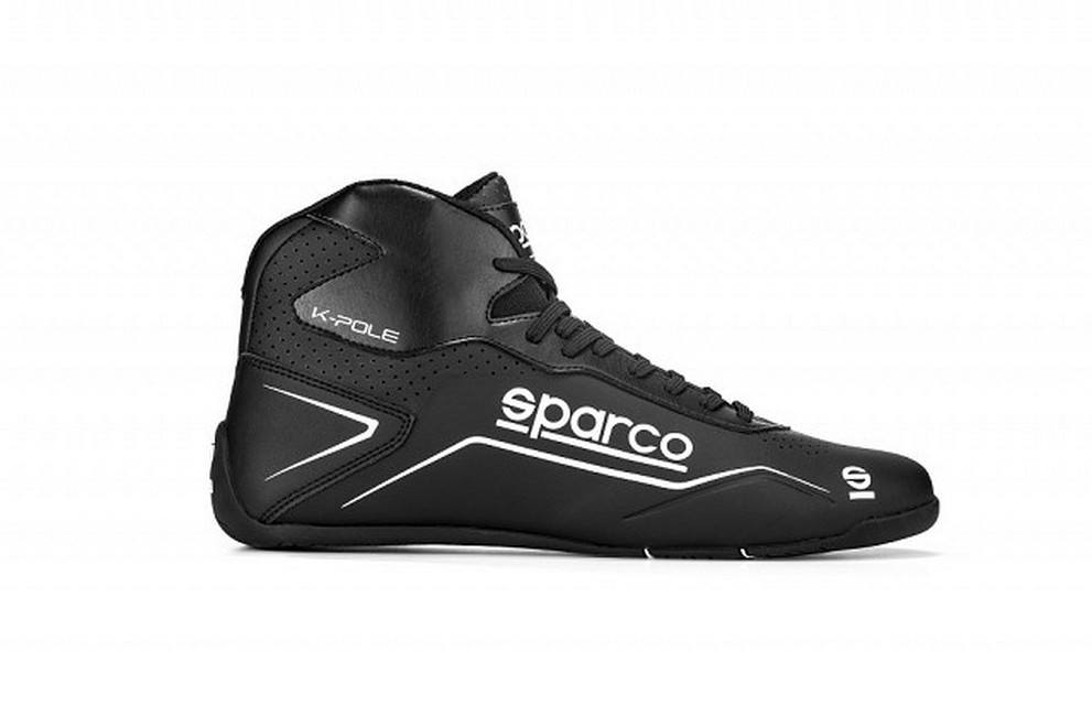фото Sparco sparco 00126934nrnr ботинки для картинга k-pole, чёрный, р-р 34