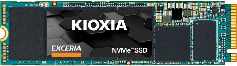 SSD накопитель Kioxia Exceria M.2 2280 500 ГБ (LRC10Z500GG8)