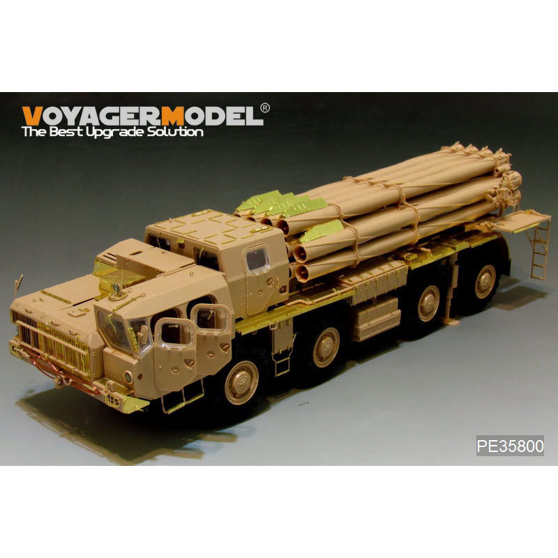 

Фототравление Voyager Model 1/35 для Russian 9A52-2 long-range rocket launc PE35800, Однотонный