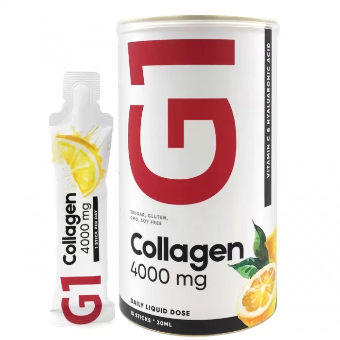 Коллаген питьевой жидкий G1 Collagen 4000 mg стики 15 шт.