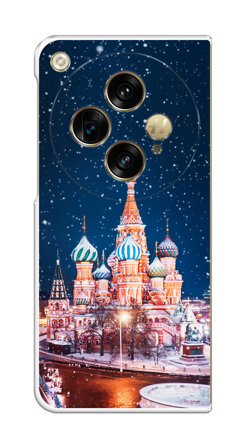 

Чехол на Oppo Find N3, OnePlus Open "Москва 1", Коричневый;синий;белый, 2515550-1