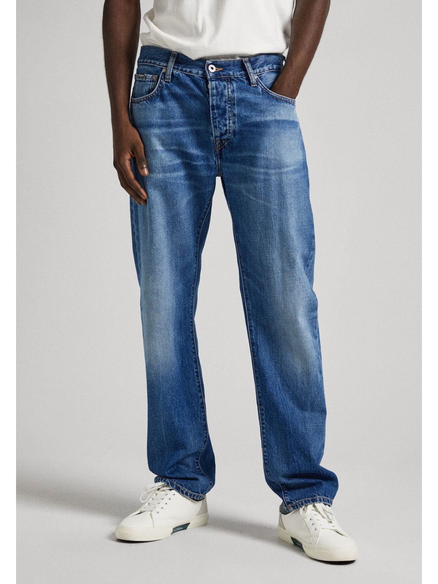 

Джинсы мужские Pepe Jeans London PE122G0OR синие 33/32, Синий, PE122G0OR