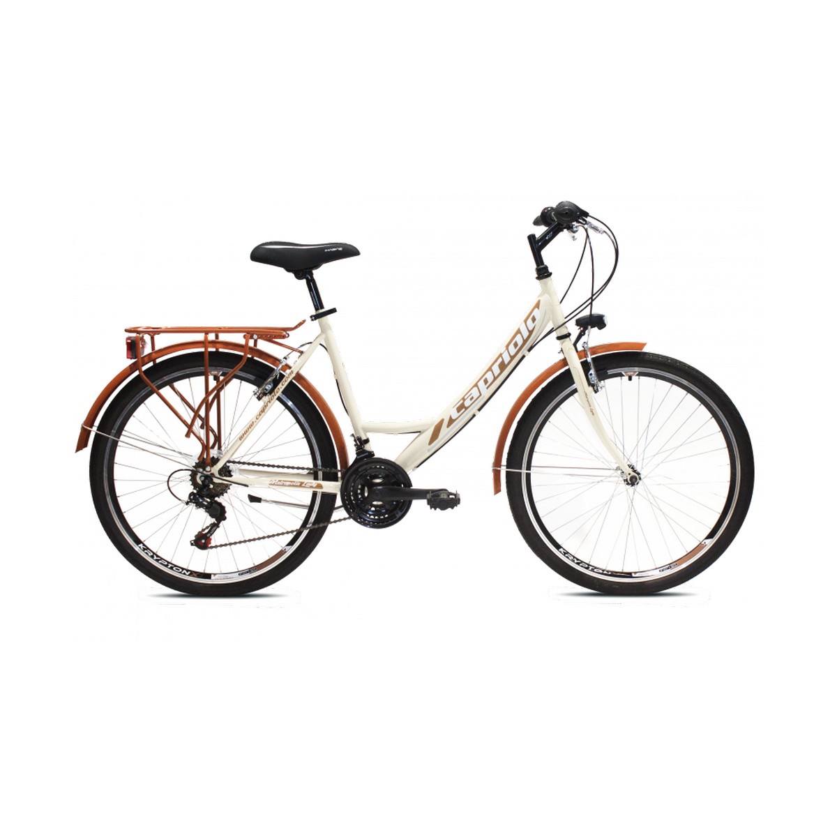 Велосипед CAPRIOLO TOURING METROPOLIS LADY 26'' (3 X 6), STEEL 19'' (бежевый)