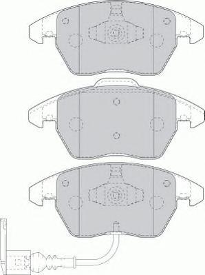 

Тормозные колодки FERODO дисковые fdb1641, Колодки тормозные дисковые FERODO fdb1641 FERODO fdb1641
