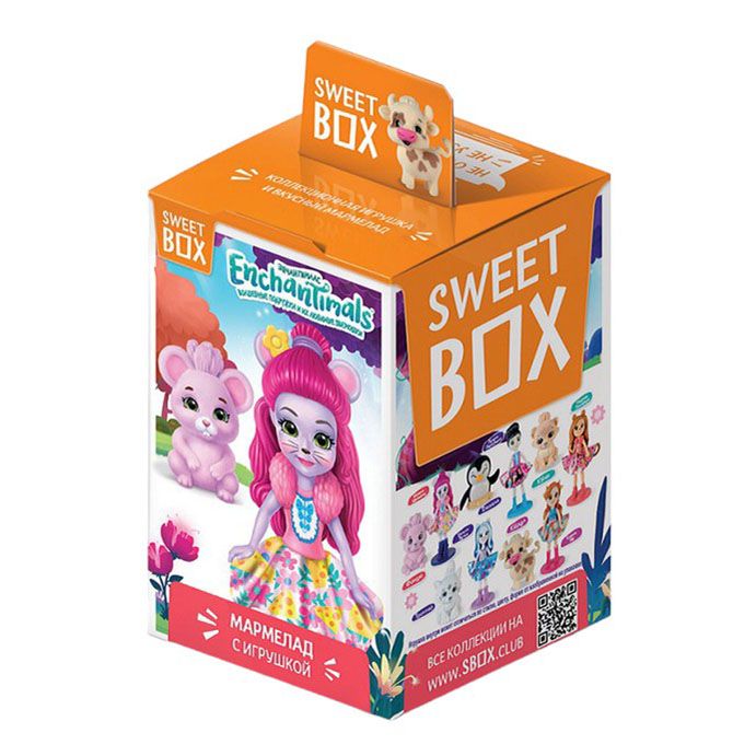 Мармелад Sweet Box Enchantimals с игрушкой 10 г