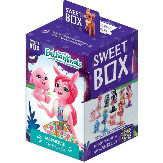 Мармелад Sweet Box Enchantimals с игрушкой 10 г