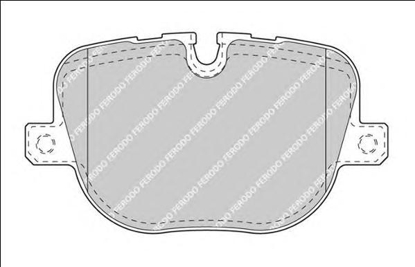 

Тормозные колодки FERODO fdb4106, КОЛОДКИ ТОРМОЗНЫЕ FERODO fdb4106 FERODO fdb4106