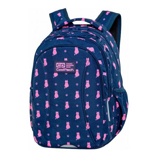 

Рюкзак CoolPack Jerry navy kitty синий 39 х 28 х 10 см