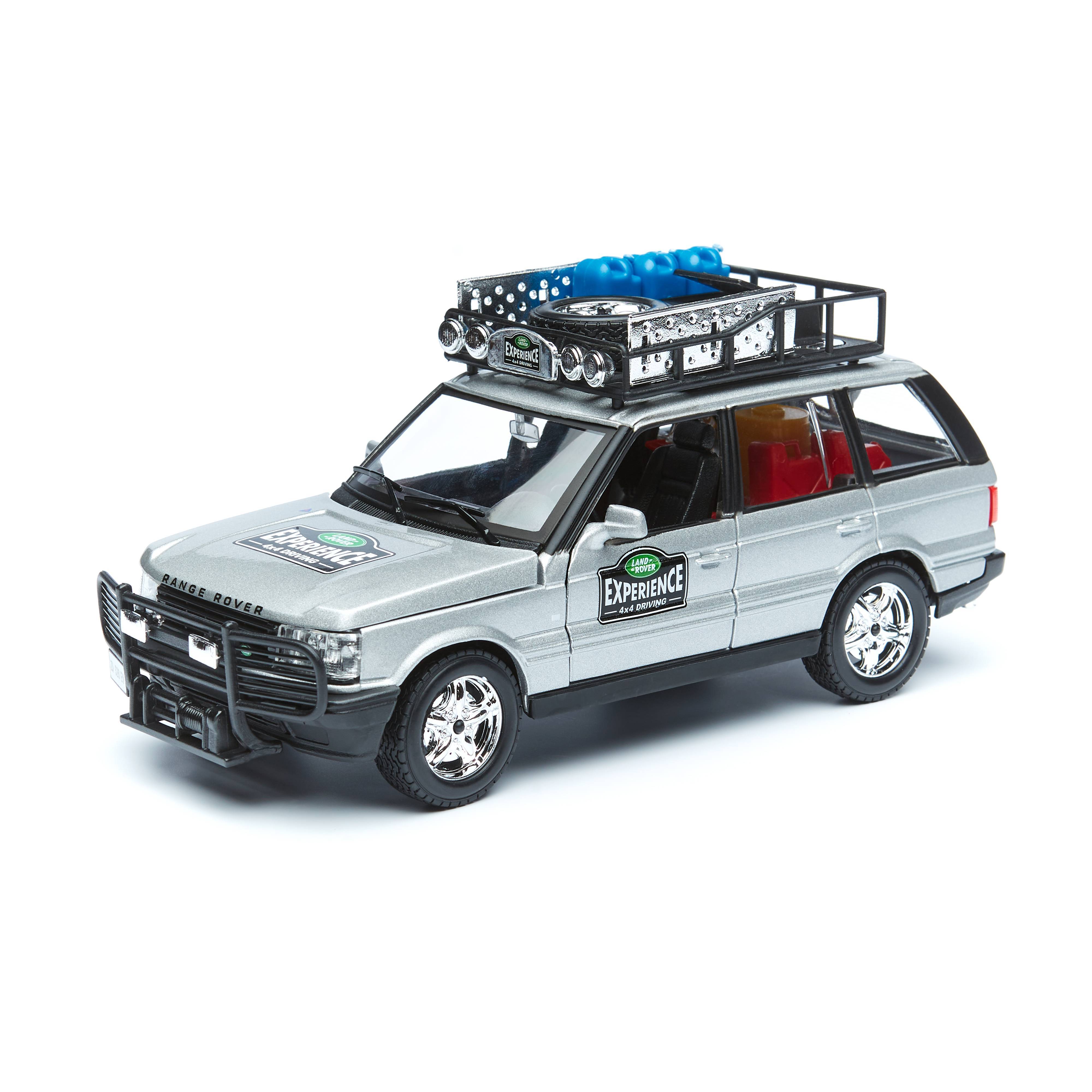 

Коллекционная игрушечная машинка Bburago RANGE ROVER SILVER серебристая, 1:24, Серебристый