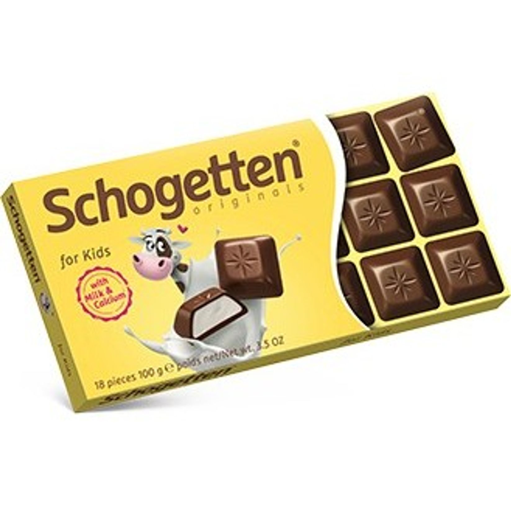 Плитка Schogetten for Kids с молочной начинкой 100 г