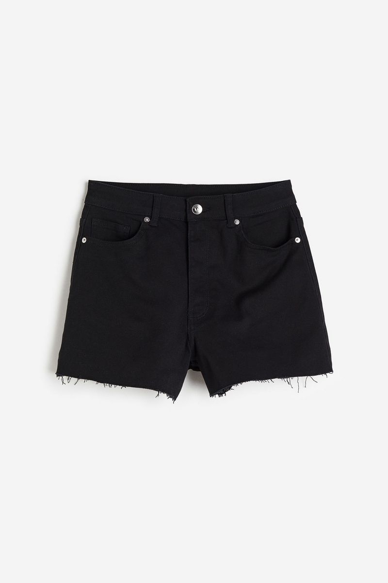 

Повседневные шорты женские H&M 1150536 черные 34 EU, Черный, 1150536