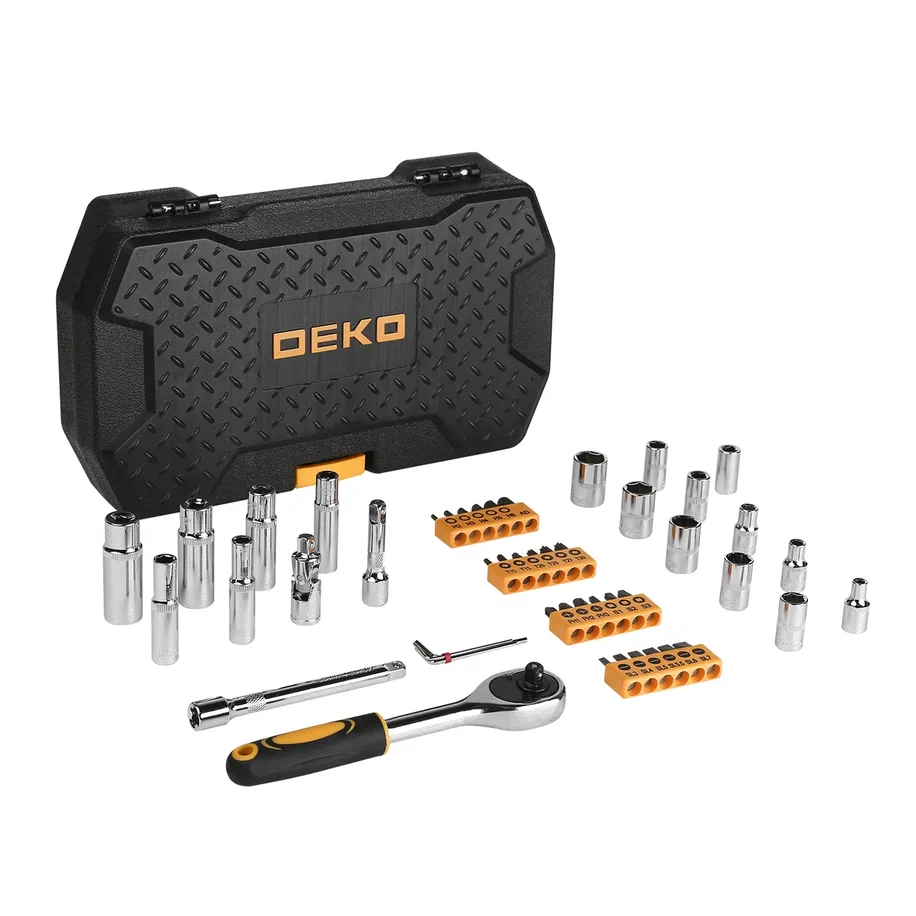 Набор инструментов для автомобиля DEKO DKMT49 в чемодане (49 предметов) 065-0774
