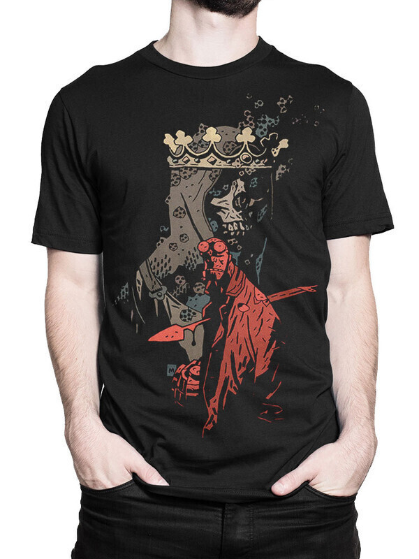 

Футболка мужская Dream Shirts Хеллбой - Hellboy 5000906-2 черная S, Черный, Хеллбой - Hellboy 5000906-2