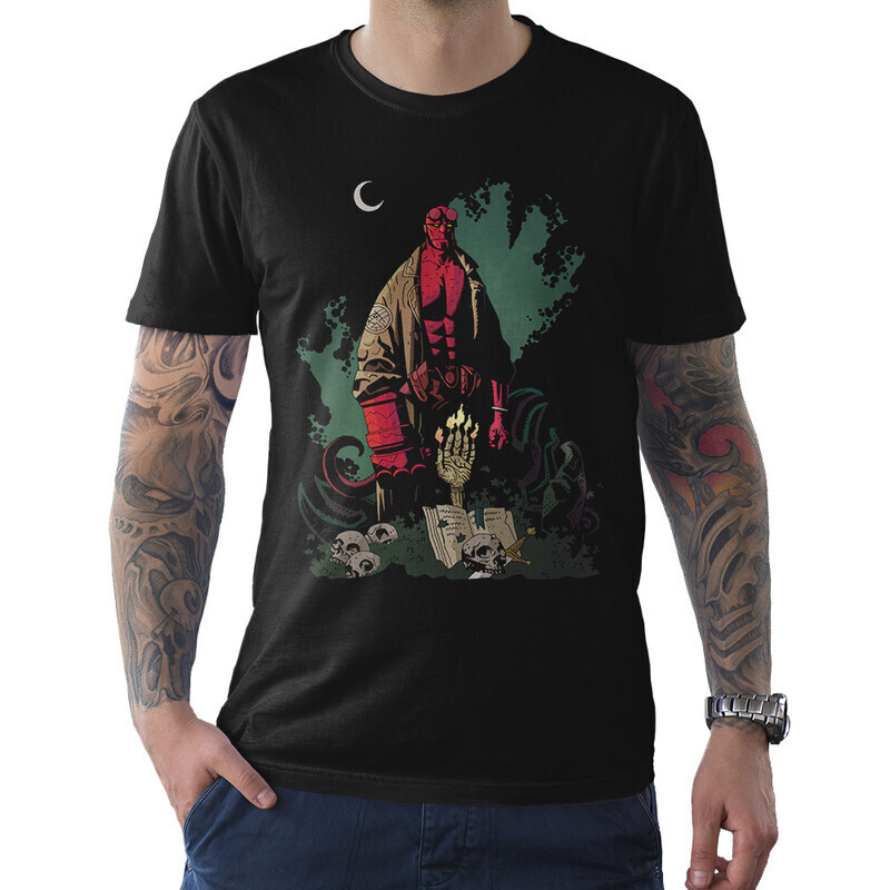 

Футболка мужская Dream Shirts Хеллбой - Hellboy 1000719-2 черная 2XL, Черный, Хеллбой - Hellboy 1000719-2