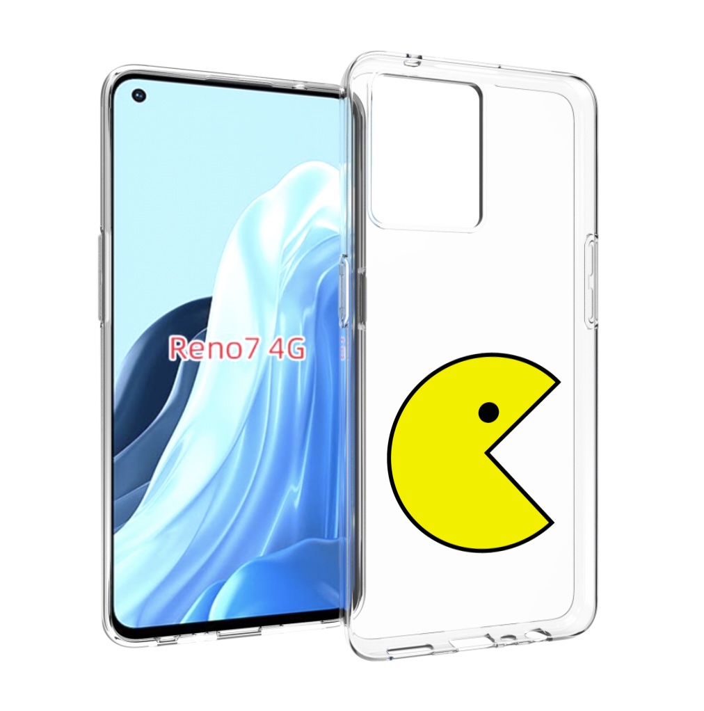 

Чехол MyPads pacman-пекмен для OPPO RENO 7 4G, Прозрачный, Tocco