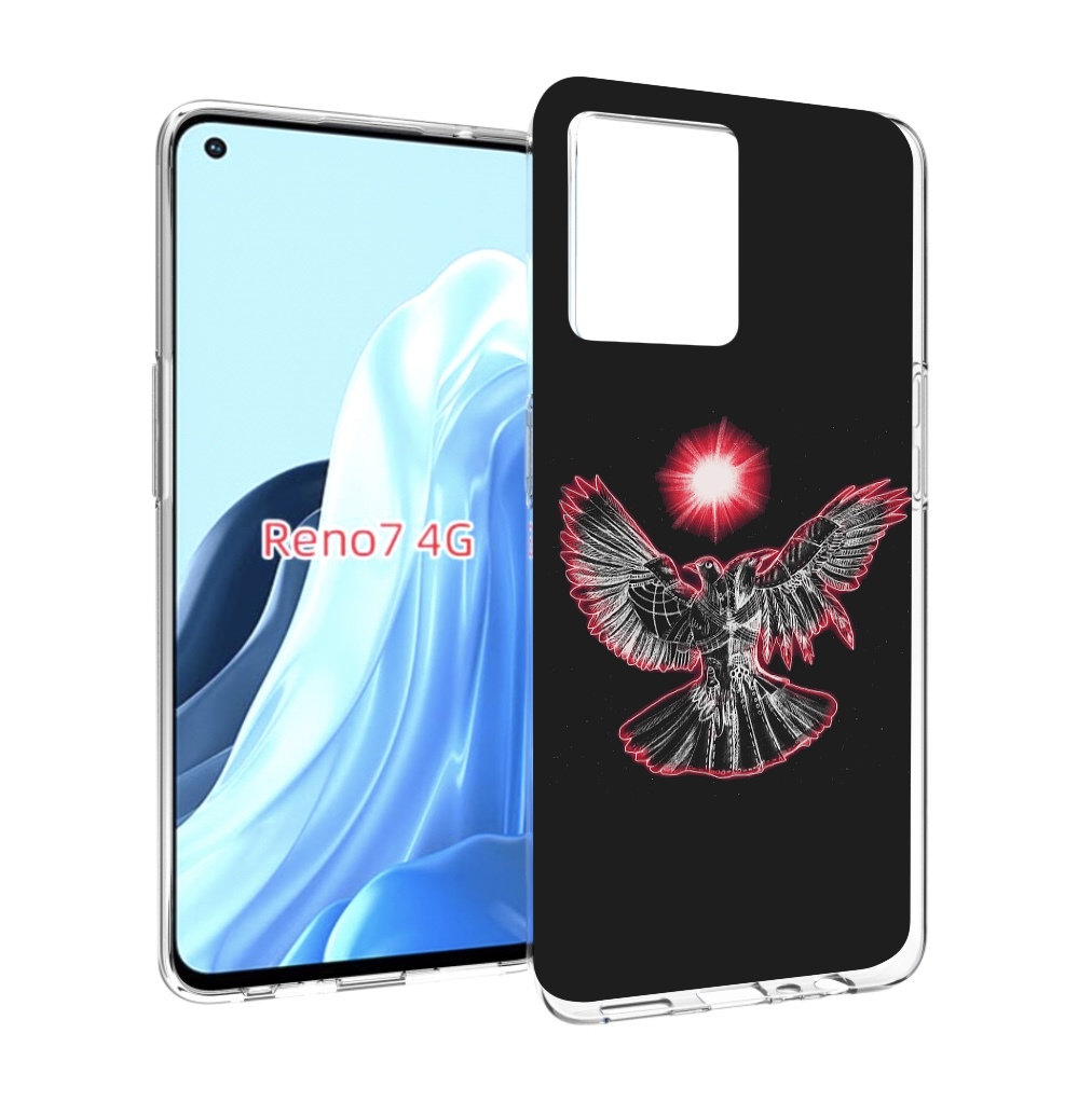 

Чехол MyPads pyrokinesis валькирия для OPPO RENO 7 4G, Прозрачный, Tocco