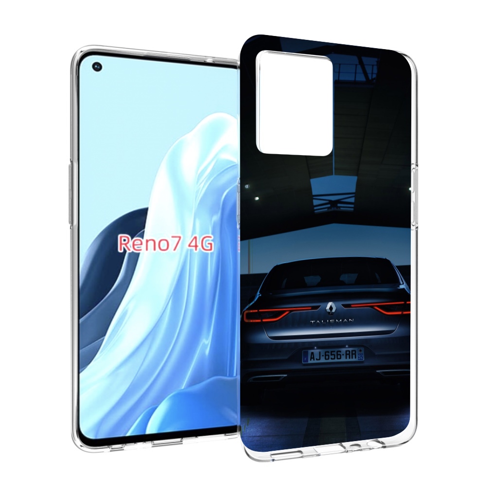 

Чехол MyPads renault рено 1 для OPPO RENO 7 4G, Прозрачный, Tocco