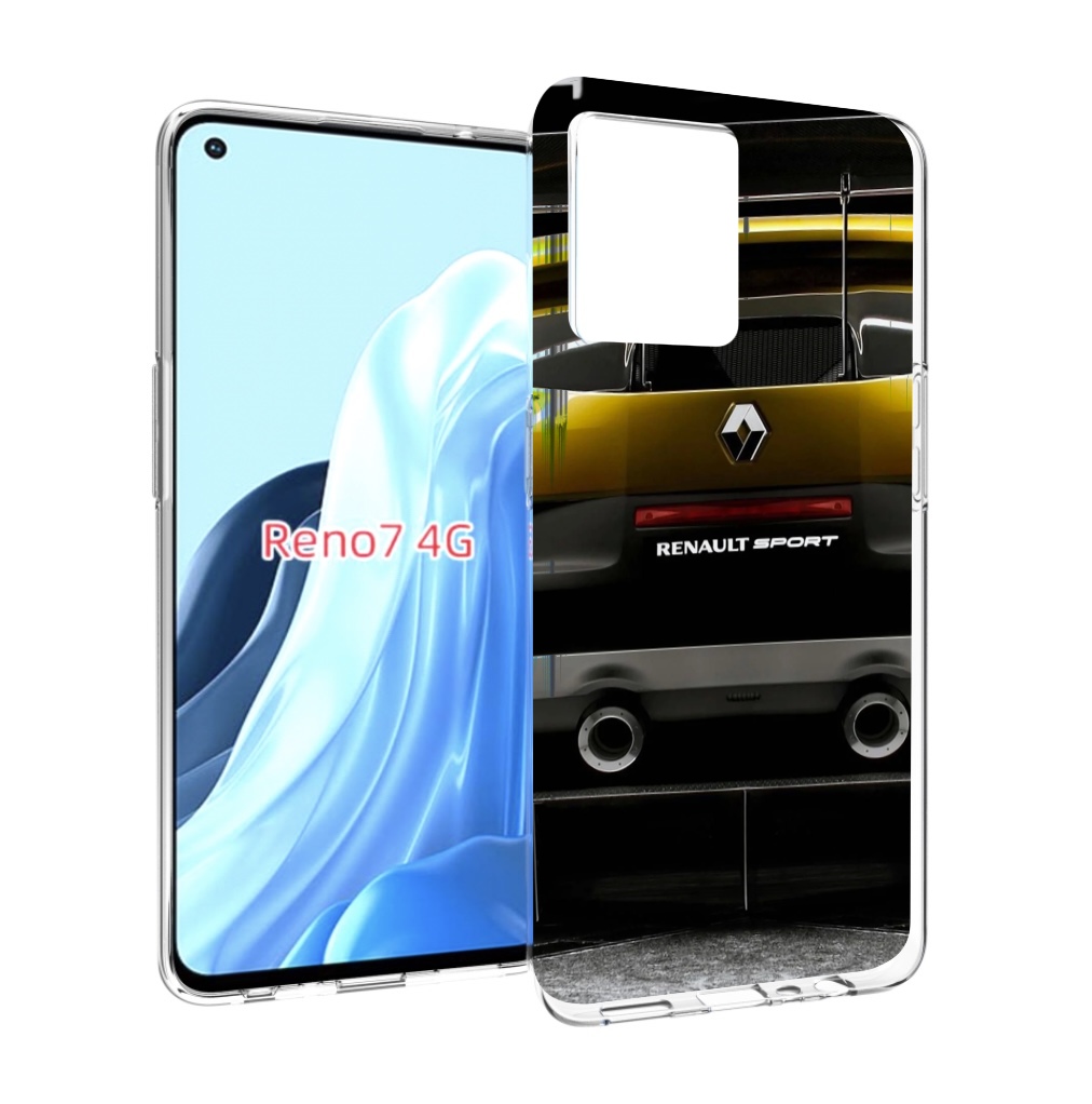 Чехол MyPads renault-рено-3 мужской для OPPO RENO 7 4G Tocco