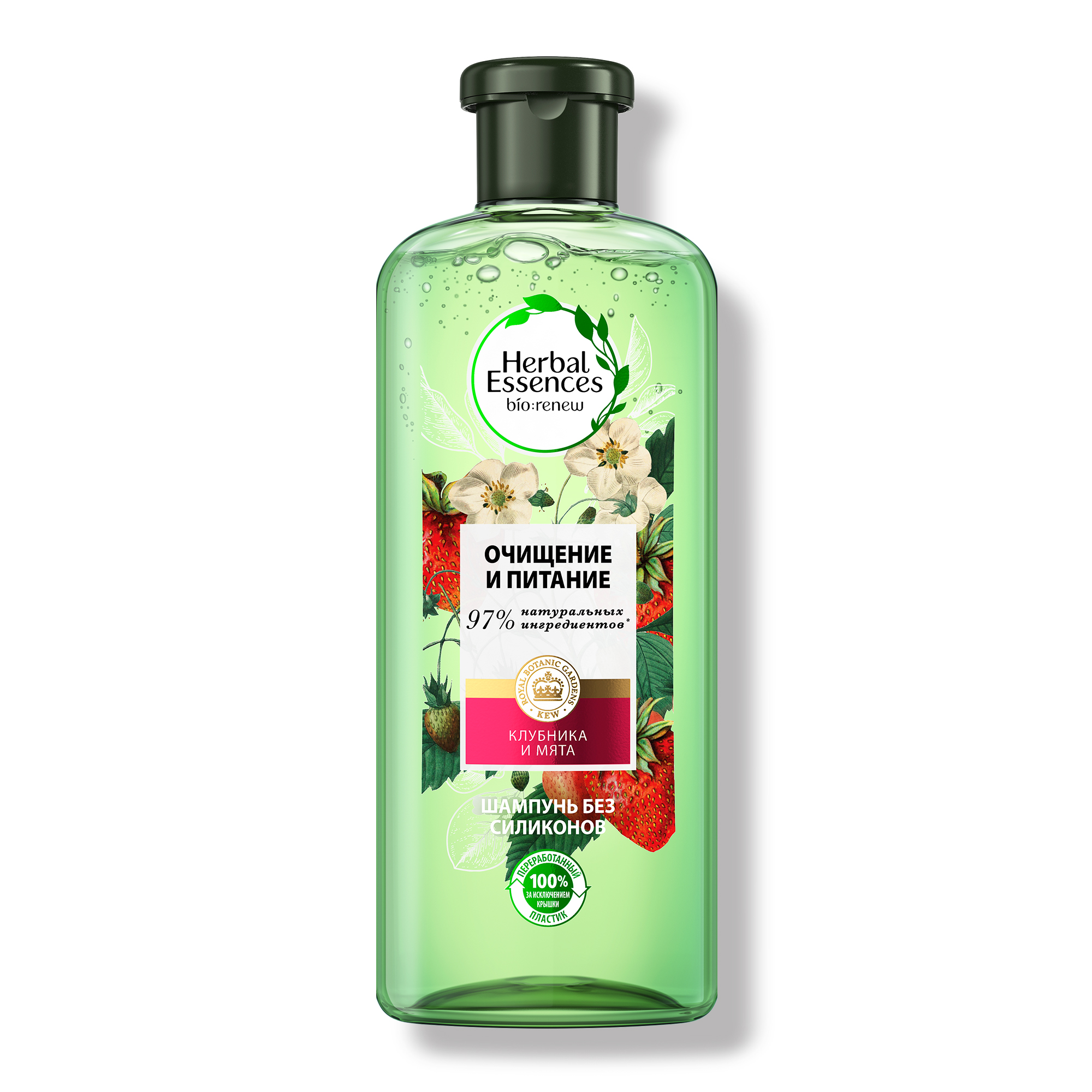 фото Шампунь herbal essences белая клубника и сладкая мята 400мл