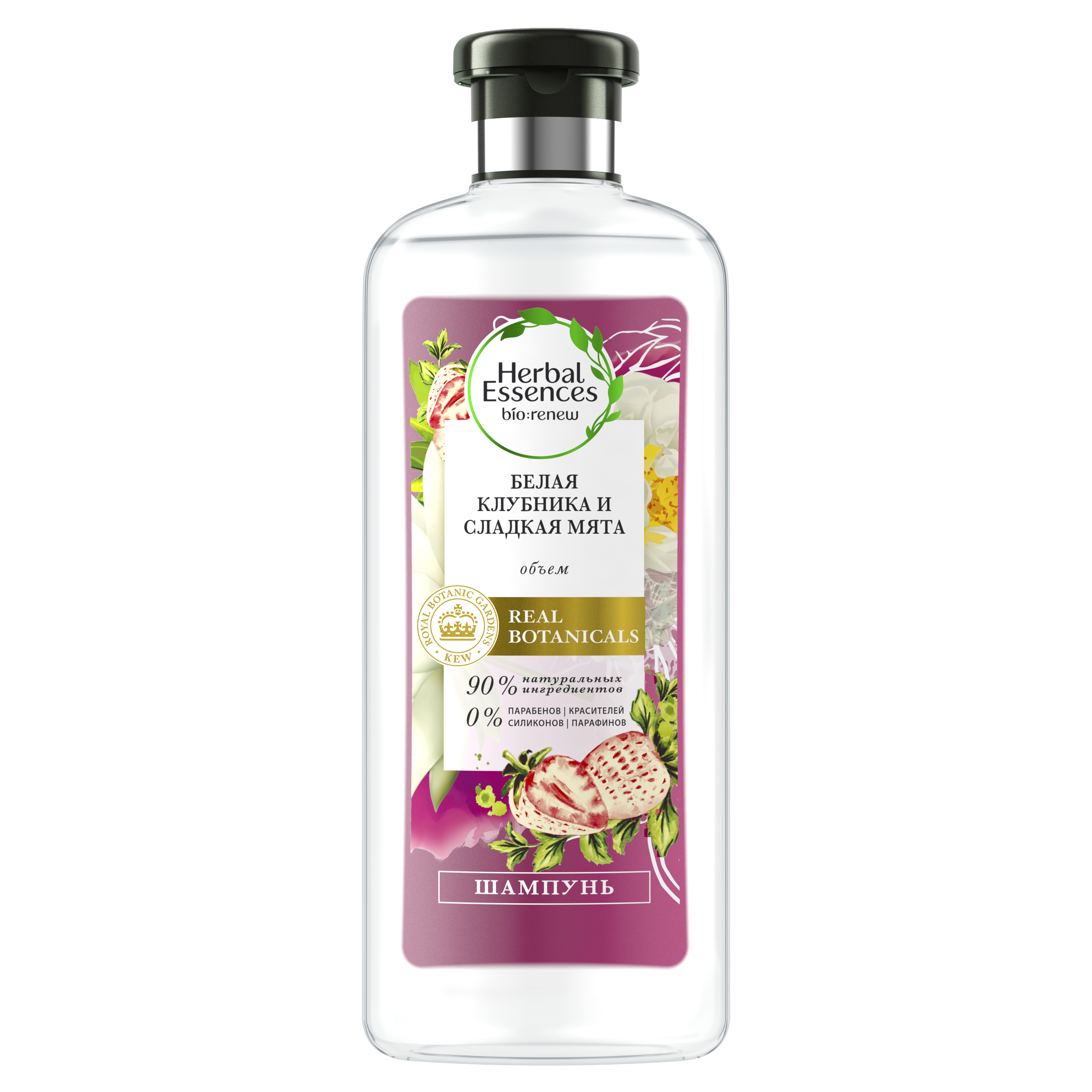 фото Шампунь herbal essences белая клубника и сладкая мята 400мл