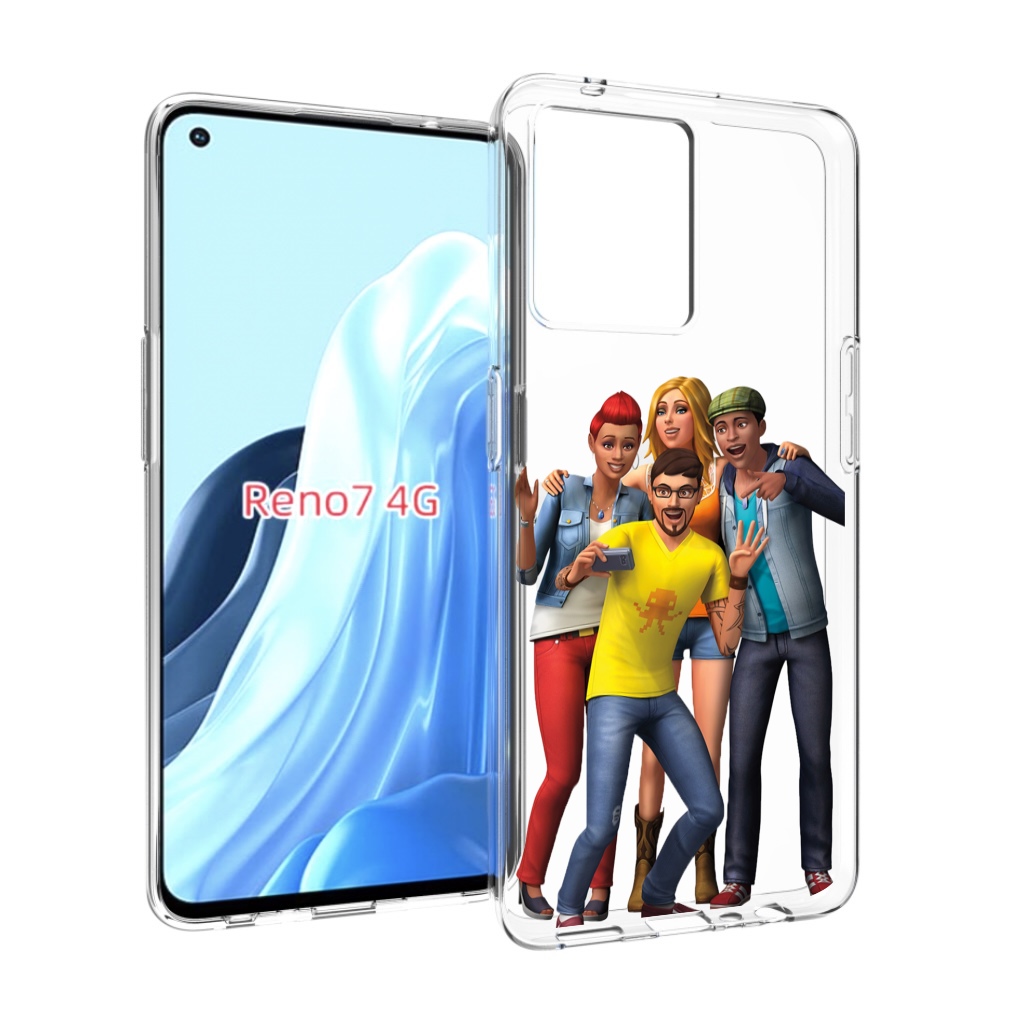 

Чехол MyPads sims для OPPO RENO 7 4G, Прозрачный, Tocco